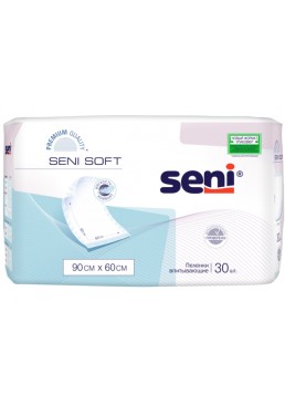 Одноразовые пеленки Seni Soft 60х90 см, 30 шт